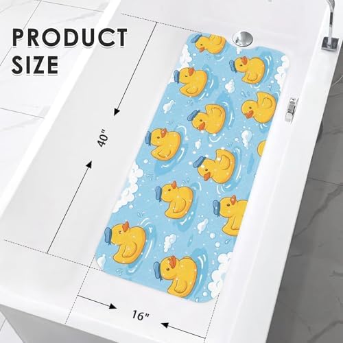 Bathtub Shower Mat 40X16 Inch, for Toddler - Image 4