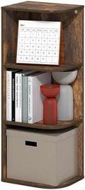 Furinno PASIR Book Shelf, 3-Tier Corner Bookshelf by Furinno-FitsYourSpaceFitsYourBudget