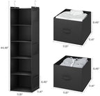 YOUDENOVA Hanging Closet Organizer, Hanging Shelves - Image 3