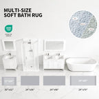 ILANGO Bathroom Rugs 48" × 24", Extra Soft Absorbent Microfiber Bath Rugs - Image 4