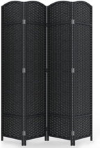 JOSTYLE Outdoor Privacy Screen 4-Panel Folding Room Divider Space Partition by Jostyle