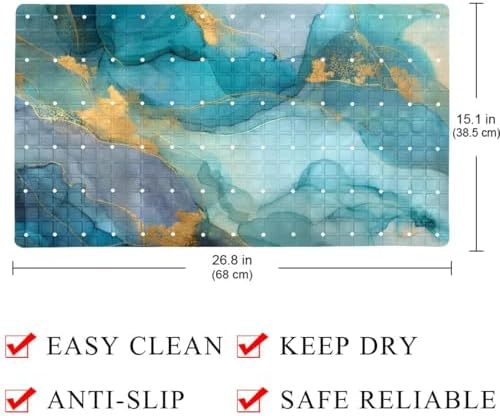 Baby Bath Mat Non Slip 26.8"x15.1" Bathtub Mat - Image 4