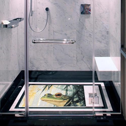 Bath Tub Shower Mat, Washable Bathtub Floor Mats, Suction Cups and Drain Holes - Image 6