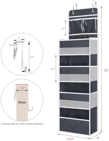 Univivi Over the Door Organizer - Image 3