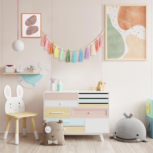 Boho Yarn Tassel Garland - Image 5