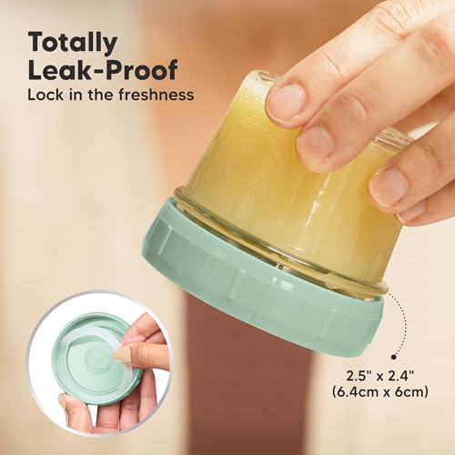 6pk 4oz Glass Baby Food Containers - Image 2