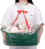 OIAHOMY Woven Basket, Gift Basket Empty - Image 6