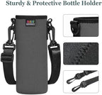 Nuovoware Water Bottle Carrier, Charcoal Gray‌ - Image 3