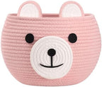 CherryNow Baby Basket for Gifts Empty, Cute Bear Design by CherryNow
