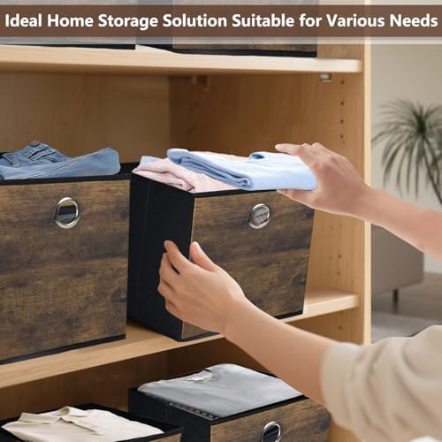 Stylish Fabric Cube Storage Bin - Image 2