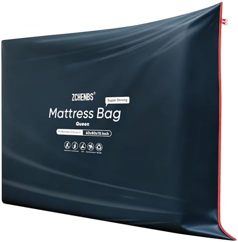 ZCHENBS® - Queen Mattress Bags for Moving, Waterproof Mattress Storage Bag by ZCHENBS