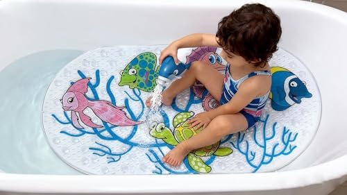 PTAPIPI Sea Animal Kids Bath Mat - Image 5