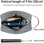 Narwey Travel Toiletry Bag for Women, Dopp Kit Men, Medicine Bag - Image 2