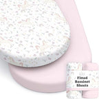 Sorrel + Fern Baby Bassinet Sheets 2-Pack by SorrelFern