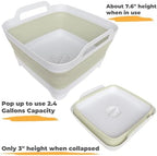 GIMWA 2.4Gal Collapsible Dish Basin - Image 3