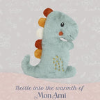 MON AMI Dino Shaped Plush Pillow - Image 4