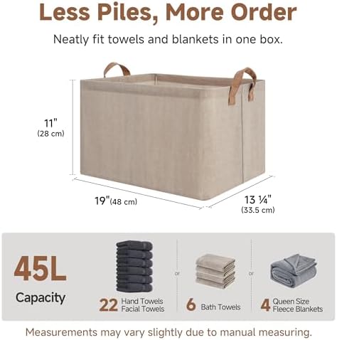 StorageWorks Fabric Storage Bins, Extra Large - Image 6