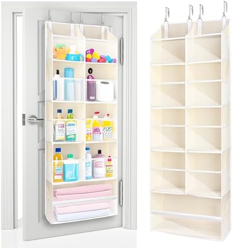 ULG Over the Door Organizer, 5-Tier Extra Large Hanging Storage by ULG