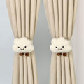 Hygge Living 2PACK Snap-Fit Cartoon Cloud Curtain Tiebacks Hook Holdbacks Cute by Unknown