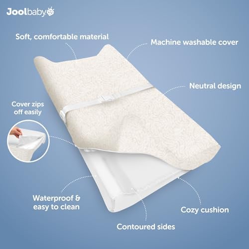 Jool Baby Soft Changing Pad + Washable Cover - - Image 3