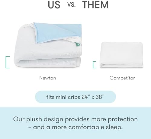 Newton Baby Waterproof Mini Crib Mattress Pad, Breathable - Image 3
