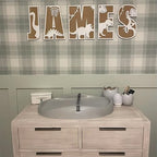Name Sign For Nursery, Boho Nursery Sign, Family Name Signs, 3D Wall Art for - Image 4