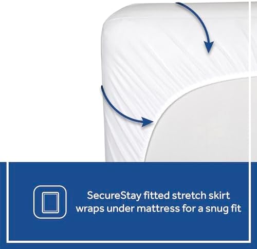 Sealy Baby Cool Comfort Cooling Breathable Waterproof Crib Mattress Protector - Image 6
