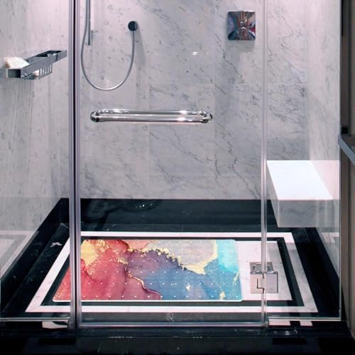 Bathtub Mat Non Slip 26.8x15.1 Inch, Machine Washable Shower Mats - Image 6