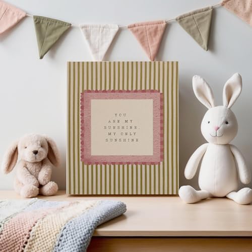 Framed Kids Nursery Wall Art Vintage Nursery Wall Art 8"x10" Ready to Hang - Image 6