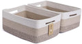 MiniArk Large Storage Baskets for Shelves, Baby Nursery, Toy Baskets Box by MiniArkStorageBasketsHome