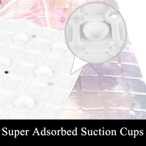 Non Slip Shower Mat Bathtub Mat 15.1x26.8 Inch, Quick Dry Bath Mat - Image 3