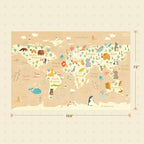 Hazo Haus Large Kids Rugs for Classroom - Image 2