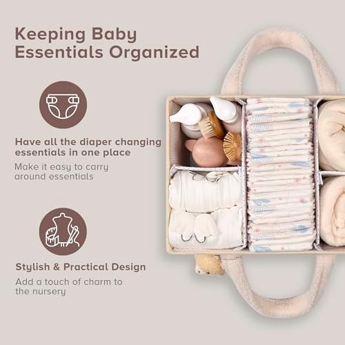 PeraBella Baby Diaper Caddy Organizer - Image 2
