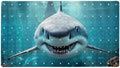 Bathtub Mat Non Slip 26.8x15.1In, 3D Shark Bath Mat by Anna+Cowper