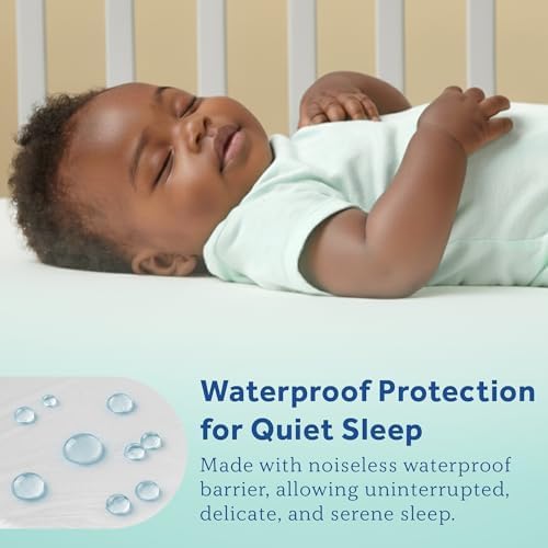 Sealy Baby SafetyCase Breathable Waterproof Crib Mattress Protector Pad - Image 2