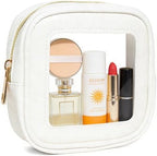Clear Makeup Bag Small for Women, Waterproof Mini Travel Clear Makeup Pouch for by FFpaw