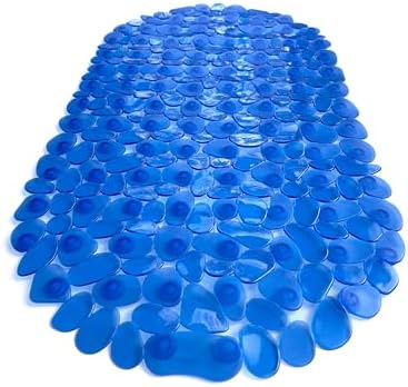 “Pebbles” Non-Slip Bathtub & Shower Mat 27”x14” Oval by TikeSmart