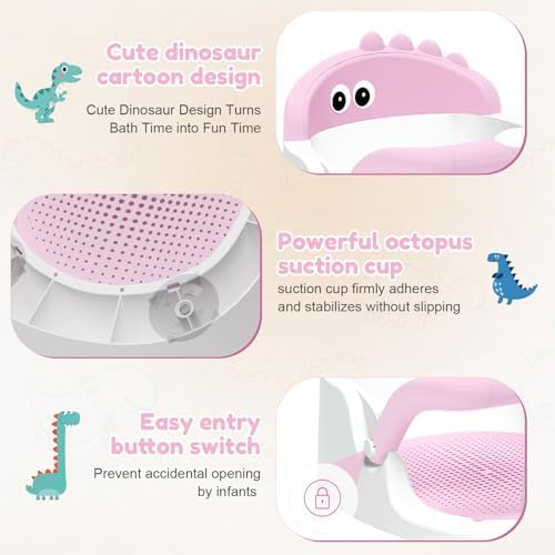 Baby Bath Seat for Babies 6 Months & Up Sitting Up - Image 5