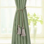 Curtain Tiebacks Handmade Curtain Holdbacks Rope - Image 5