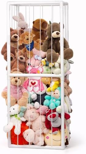 Stuffed Animal Storage, Kids Toy Zoo Storage Organizer by BomSaluka