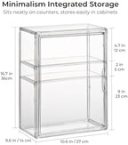 Baby Bottle Organizer – Large Adhesive Wall-Mount 3 Tier Adjustable Acrylic - Image 4