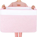 MINTWOOD Design 112L Extra Large Blanket Basket Holder Living Room, Dog Toy by MINTWOODDesign