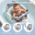 Baby Bath Seat for Babies 6 Months & Up, Non-Slip Toddler Bath Seat - Image 3