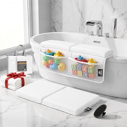 Comfortable Baby Bath Kneeler and Elbow Rest Pad Set — Kneeling Pad by Unknown