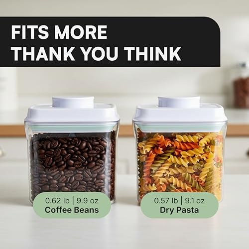 Bop Top Airtight Food Storage Containers | Pop-Top Lid | 3.5 Cups / 28 Oz - Image 4
