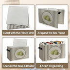 Vintage Tennis Storage Bins Box - Image 5