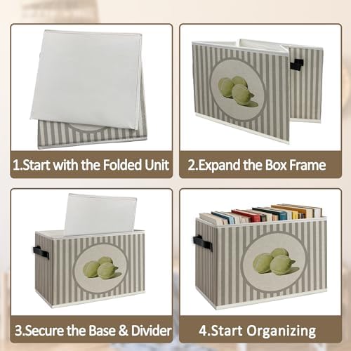 Vintage Tennis Storage Bins Box - Image 5