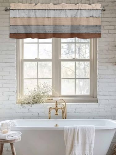 Farmhouse Fall Kitchen Curtains Valances - Image 6
