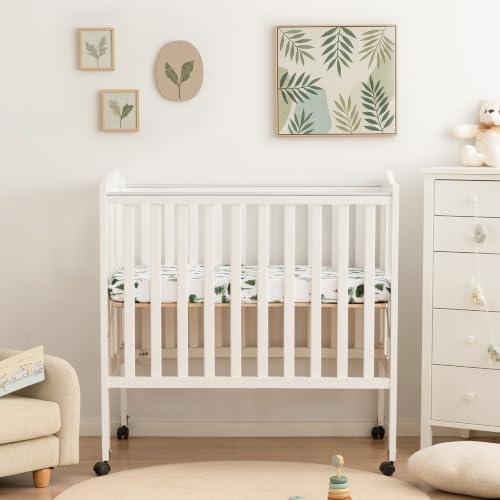 david's kids 3 Pack Mini Crib Sheets, Soft Breathable Premium Pack N Play Sheets - Image 6
