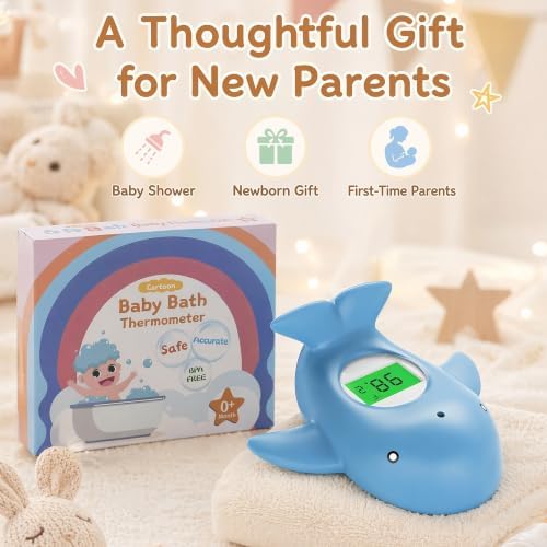 Baby Bath Thermometer for Infant & Toddler, Floating Digital Water Thermometer - Image 6